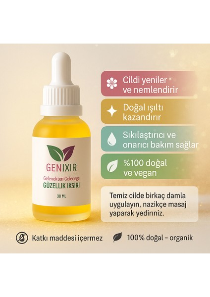 Genixir – Cilt Bakımı ve Güzellik Için Bitkisel Iksir