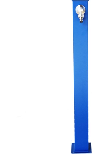 Kare Bahçe Çeşmesi Mavi 8*15*86cm