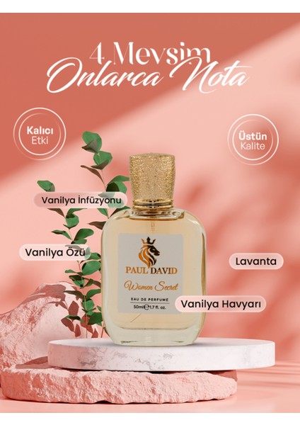 K-026 Gourmand Aromatik Parfüm Uzun Süre Kalıcı 50ML