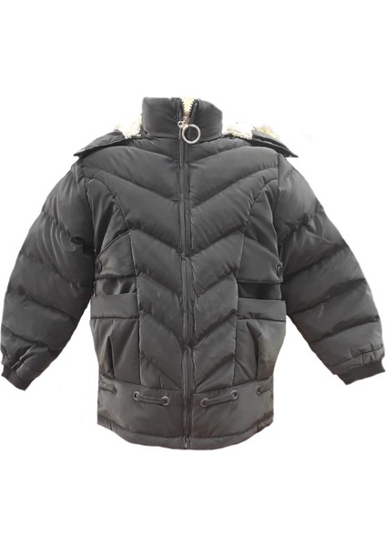 Kız Çocuk Içi Peluş Astarlı Çıkarılabilir Kapüşonlu Su Geçirmez Mont Kaban 3020 fiyatları