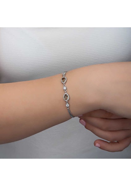 ​gümüş Damla Zultanit Taşlı Kadın Bileklik (BC-04F7B4) indirimleri
