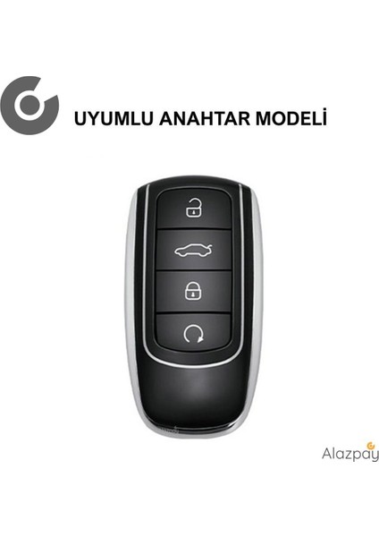 Chery Tiggo 8 Pro & Omoda 5 Silikon Anahtar Kılıfı (1 Adet) fiyatları