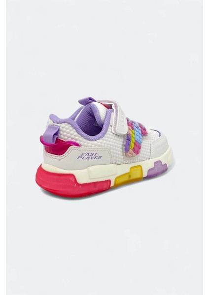 Heros Işıklı Ortopedik Mor Kız Çocuk Sneaker modelleri