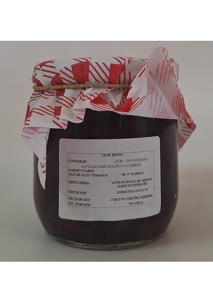 Çilek Reçeli 450 gr fiyatları
