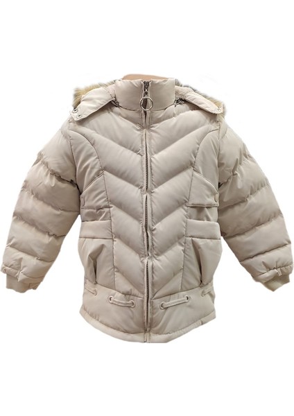 Kız Çocuk Içi Peluş Astarlı Çıkarılabilir Kapüşonlu Su Geçirmez Mont Kaban 3020 fiyatları