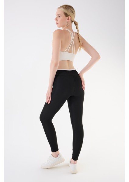 Imaj 489 Siyah Renk Toparlayıcı ve Extra Esnek Etkili Normal Bel Tayt fiyatları