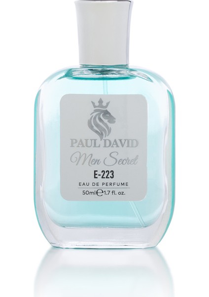 Hediyelik Set Özel Erkek Edp Parfüm ve Siyah Deri Kartlık- Bergamot, Mandalina Notalari, E-223 fırsatları