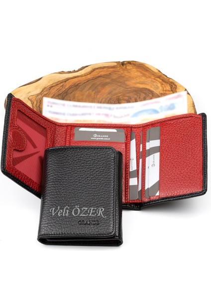 1414 Deri Mıknatıslı Erkek Cüzdan