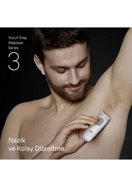 Vücut Tıraş Makinesi Series 3, +2 Aksesuar, Su Geçirmez, BG3500 fiyatları