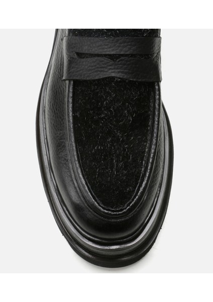 Masters 02ayh292200a100 Deri Siyah Erkek Loafer