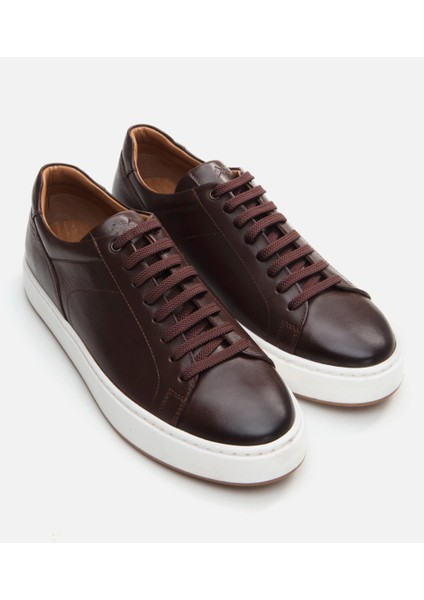 Erkek Deri Kahverengi Günlük Ayakkabı
