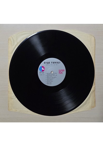 Ayşe Tunalı - Gelin Gibi - 1981 - Dönem Baskı Plak - Longplay - Lp modelleri