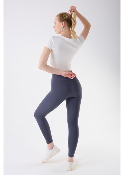 Imaj 490 Gri Renk Toparlayıcı ve Extra Esnek Etkili Normal Bel Tayt fiyatları