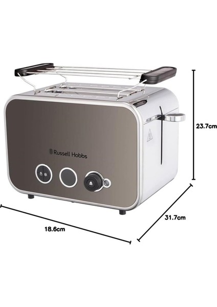 26432-56/RH Distinctions 2 Dilim Tost Makinesi - Titanium