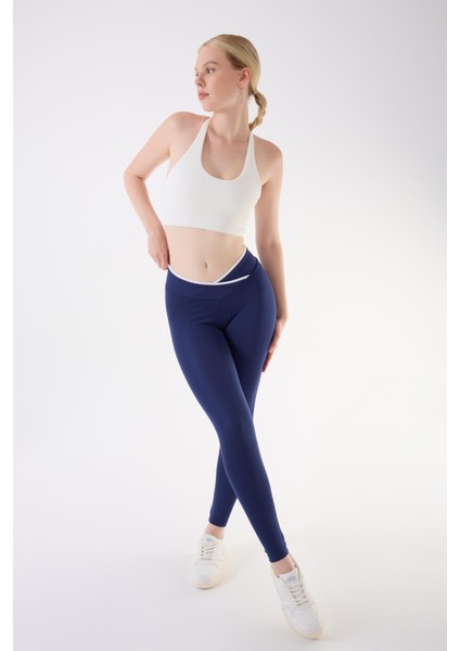 Imaj 489 Lacivert Renk Toparlayıcı ve Extra Esnek Etkili Normal Bel Tayt fiyatları