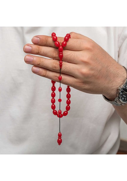 Sıkma Kehribar Tesbih (Bc-1dbba2)