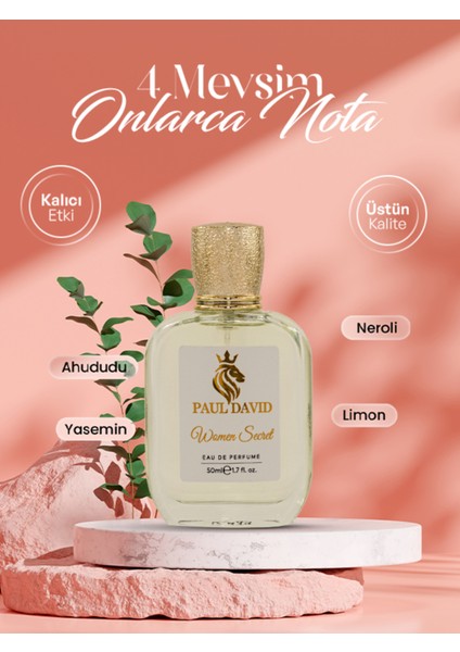 K-243 Çiçek Floral Kadın Parfüm Edp Uzun Süre Kalıcı 50 ml modelleri