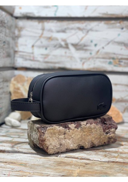 Erkek Siyah Portföy Traşlık El Çantası