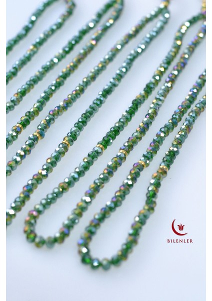 Hediyelik Mevlitlik Kristal Tesbih 99'lu Lale Imameli 1 Adet modelleri