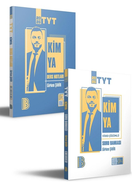 2026 Tyt Kimya Ders Notları ve Video Çözümlü Soru Bankası Seti Benim Hocam Yayınları