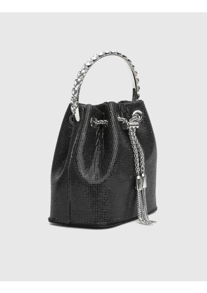 Gores Siyah Kadın El Çantası