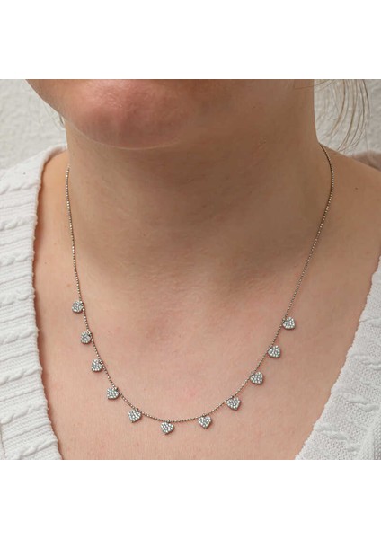 Gümüş Kalpli Şans Kadın Kolye (Bc-0ccce5) fiyatları