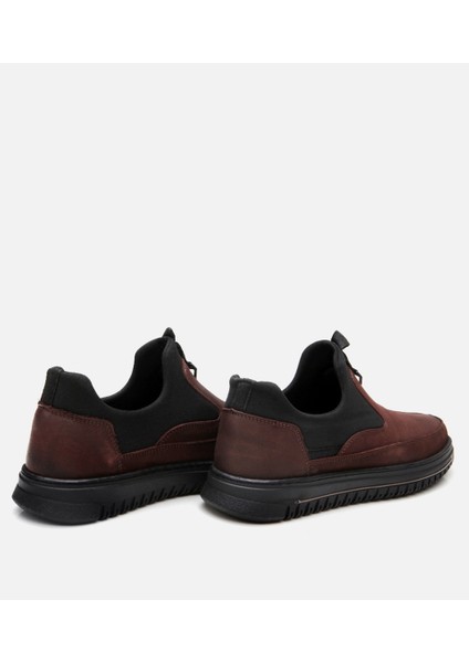 02AYH295670A480 Deri Kahve Erkek Günlük Ayakkabı