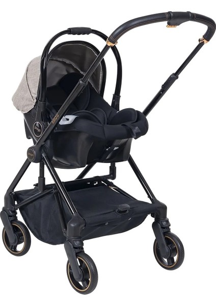 Mios Premium Travel Sistem Çift Yönlü Kompakt Katlanabilir Bebek Arabası Bej 2099 Bej fiyatları