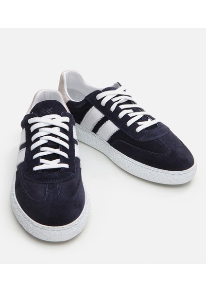Erkek Deri Lacivert Günlük Ayakkabı