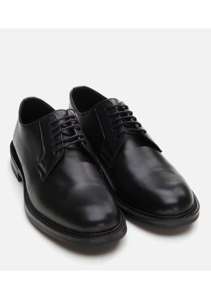 Erkek Deri Siyah Günlük Ayakkabı