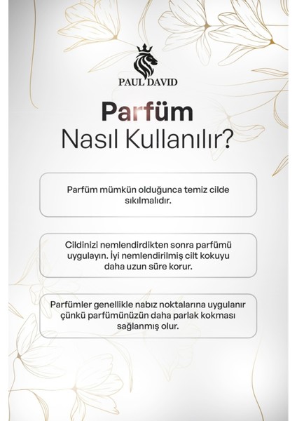 Hediyelik Set Özel Kadın Edp Parfüm ve Mor Deri Kartlık- Vanilya, Kahve, Armut Notalari, K-307-1