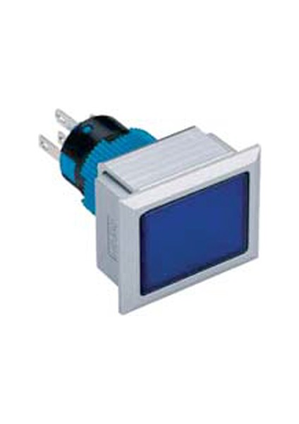 21X21 Kalıcı Anh. 5p 1no/1nc LED Voltajı 10V~24V ve 220V Yeşil