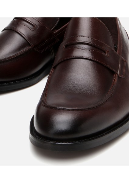 02AYH302870A480 ERKEK Deri Kahverengi Klasik Ayakkabı
