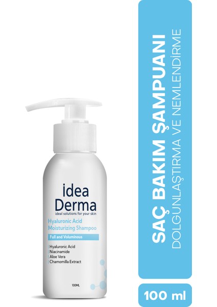Hyaluronik Asit Nemlendirici Şampuan 100 ml