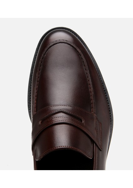 02AYH302870A480 ERKEK Deri Kahverengi Klasik Ayakkabı