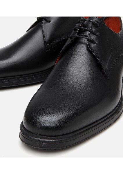 02AYH302830A100 ERKEK Deri Siyah Ultra Hafif Tabanlı Klasik Ayakkabı