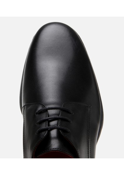 02AYH302830A100 ERKEK Deri Siyah Ultra Hafif Tabanlı Klasik Ayakkabı