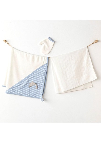 Dino Towel Müslin 3'lü Havlu Takım AC25922