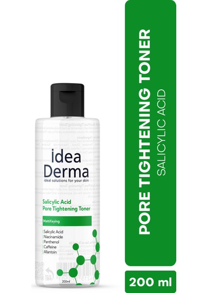 Idea Derma Salicylic Acid Pore Tightening Toner 200 ml