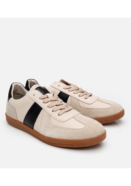 02AYH303420A311 ERKEK Süet Deri Bej Spor Ayakkabı