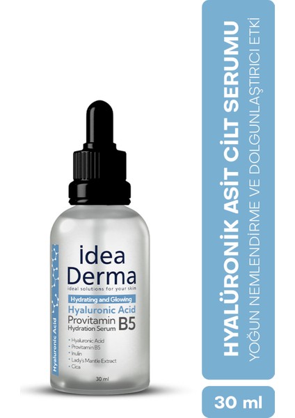 Idea Derma Hyaluronic Acid Provitamin B5 Hydration Serum 30 ml