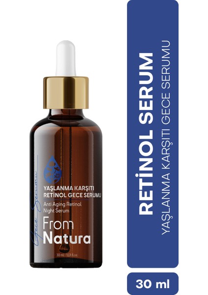 Retinol Gece Serumu 30 ml