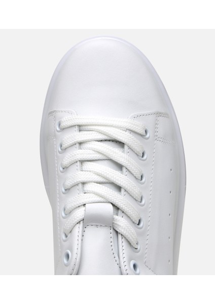 02AYH305130A900 ERKEK Deri Beyaz Spor Ayakkabı