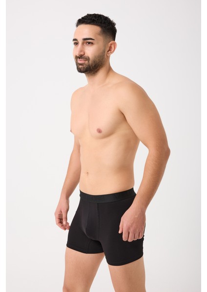 Erkek Boxer 3’lı Kutu Yumuşak Pamuk Sıkmayan Bel Lastikli (Beden S - 5xl) modelleri