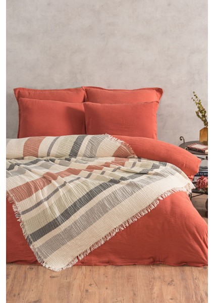 4 Katlı %100 Pamuk Müslin Pike & Yatak Örtüsü – 230X250 cm fiyatları
