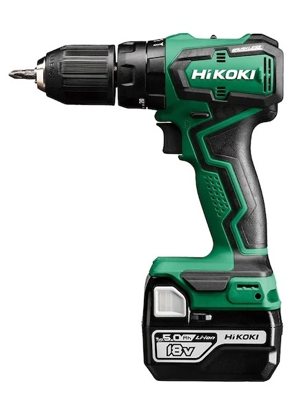 DV18DD 18V 5.0 Ah 55 Nm Akülü Darbeli Vidalama Matkap