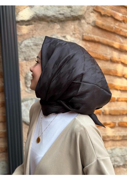 Kazayağı Desen Ipeksi Jakar Eşarp