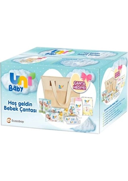 Uni Baby Yenidoğan Hoşgeldin Bebek Bakım Çanta Seti