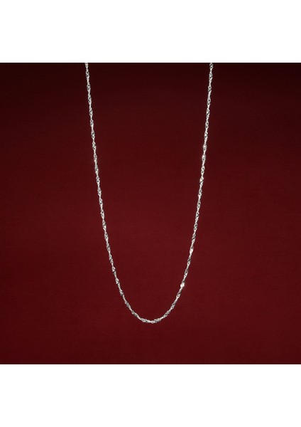 60 Mikron Singapur Gümüş Zincir modelleri