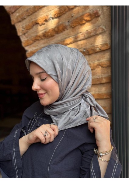 Kazayağı Desen Ipeksi Jakar Eşarp fiyatları